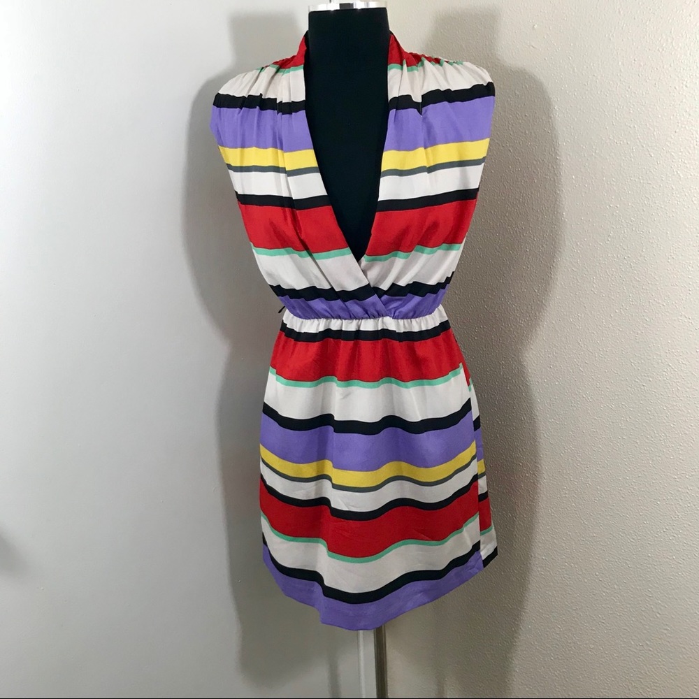 Kensie Multicolored striped Dress. Size Small.